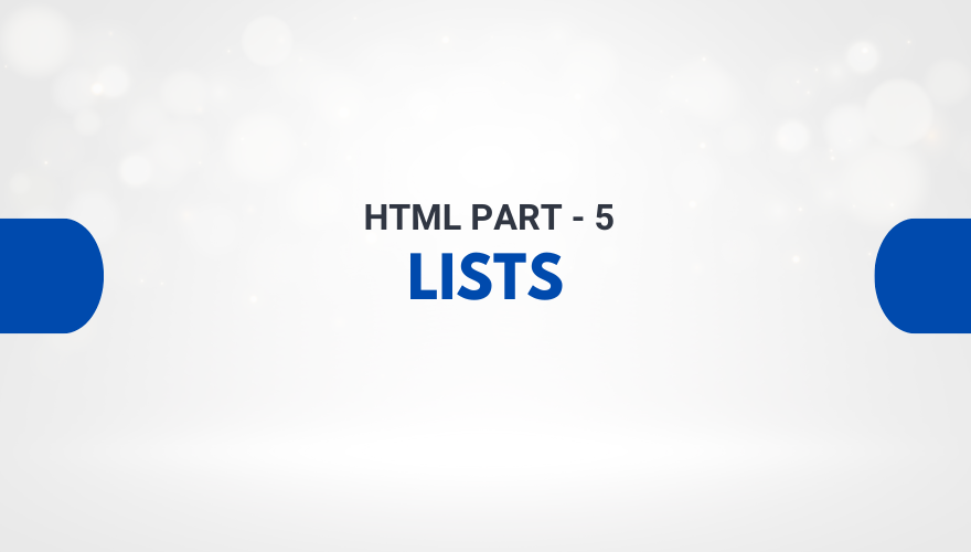HTML Lists क्या है? पूरी जानकारी हिंदी में